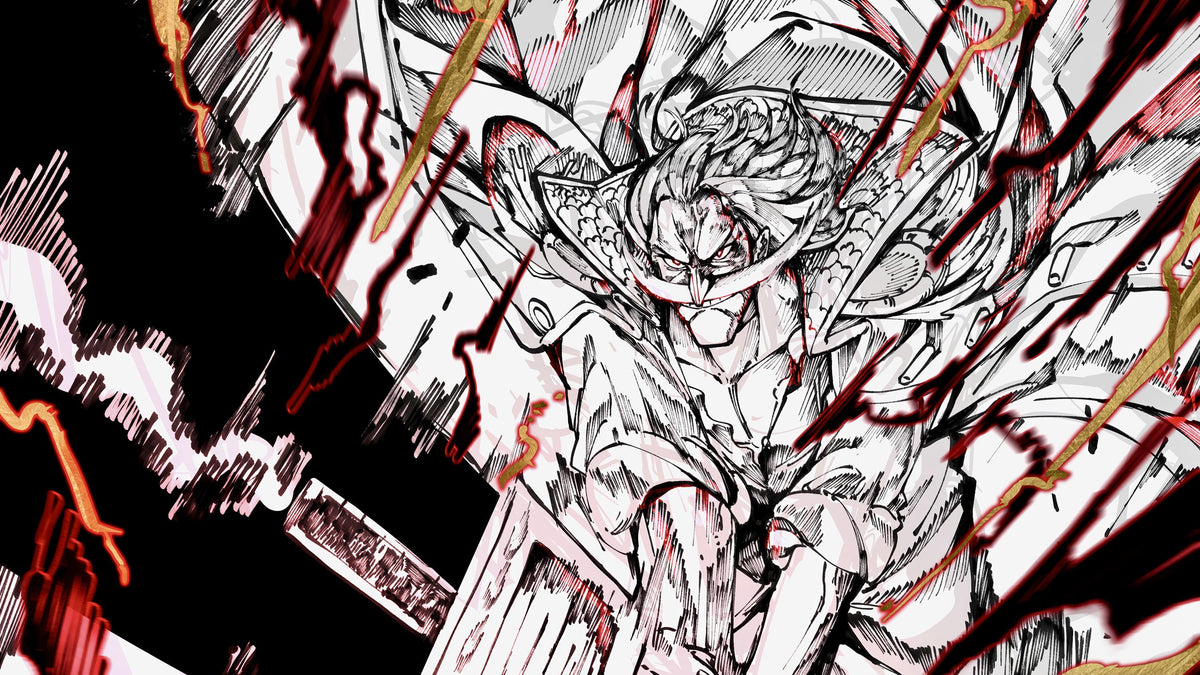 Whitebeard One Piece Playmat