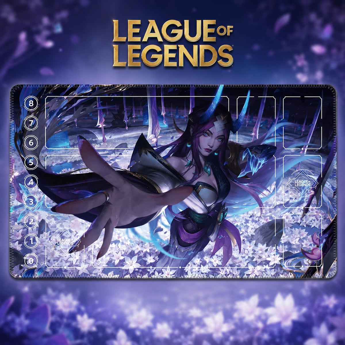 Spirit Blossom Morgana Riftbound Playmat