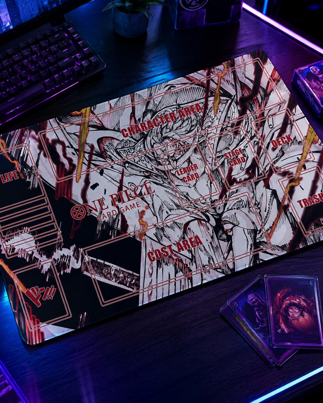 Whitebeard One Piece Playmat