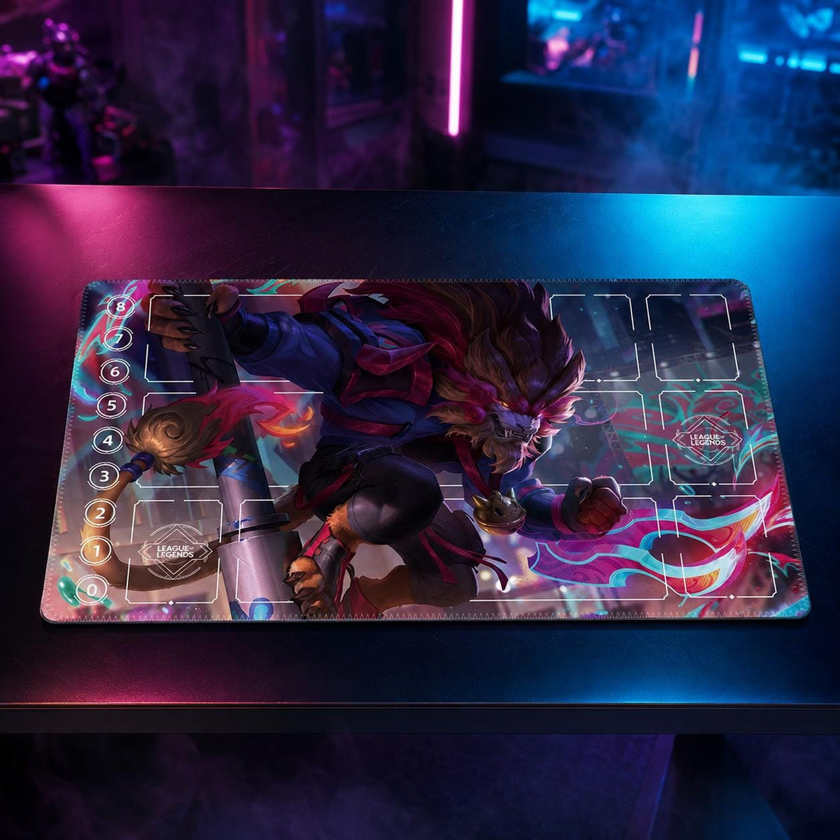 Rengar Riftbound Playmat