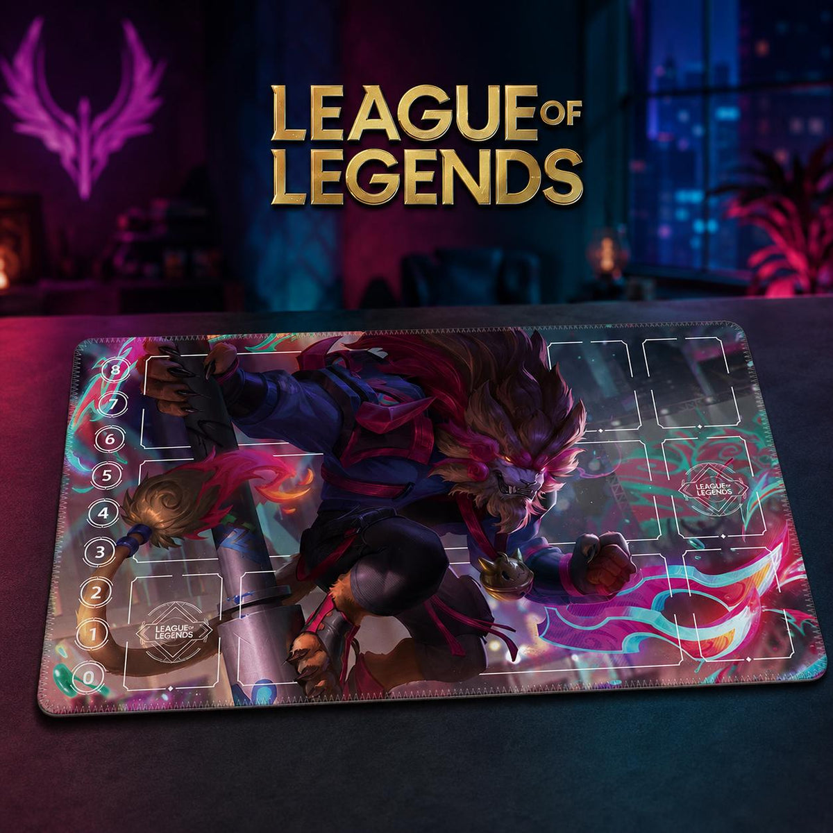 Rengar Riftbound Playmat