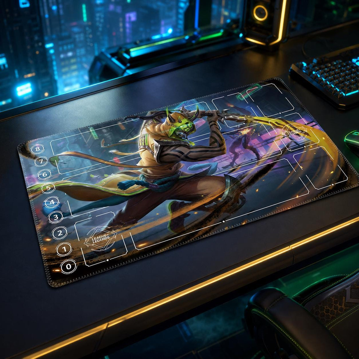 Jax Riftbound Playmat