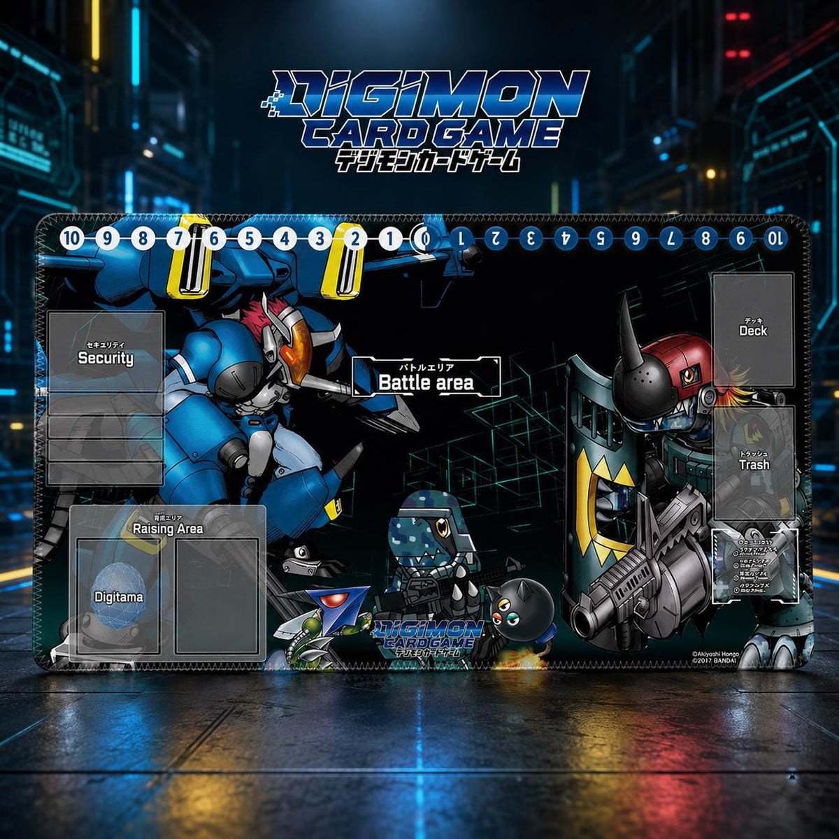 D-Brigade Digimon Playmat