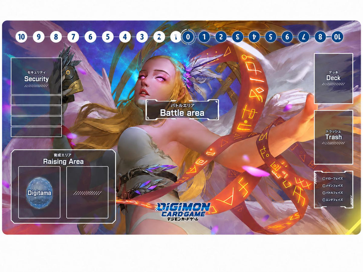 Angewomon Digimon Playmat