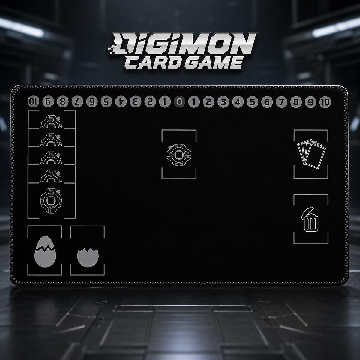 Black Digimon Playmat