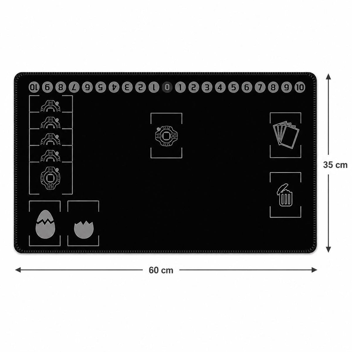 Black Digimon Playmat