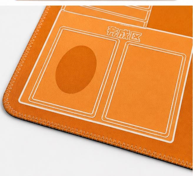 Orange Two-Player Digimon Playmat
