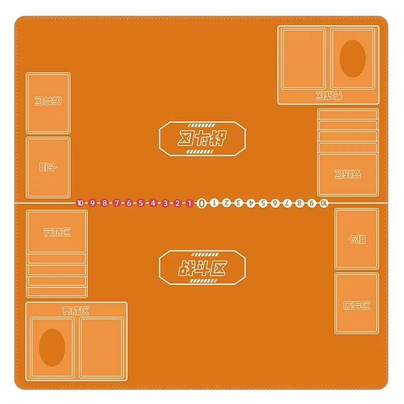 Orange Two-Player Digimon Playmat