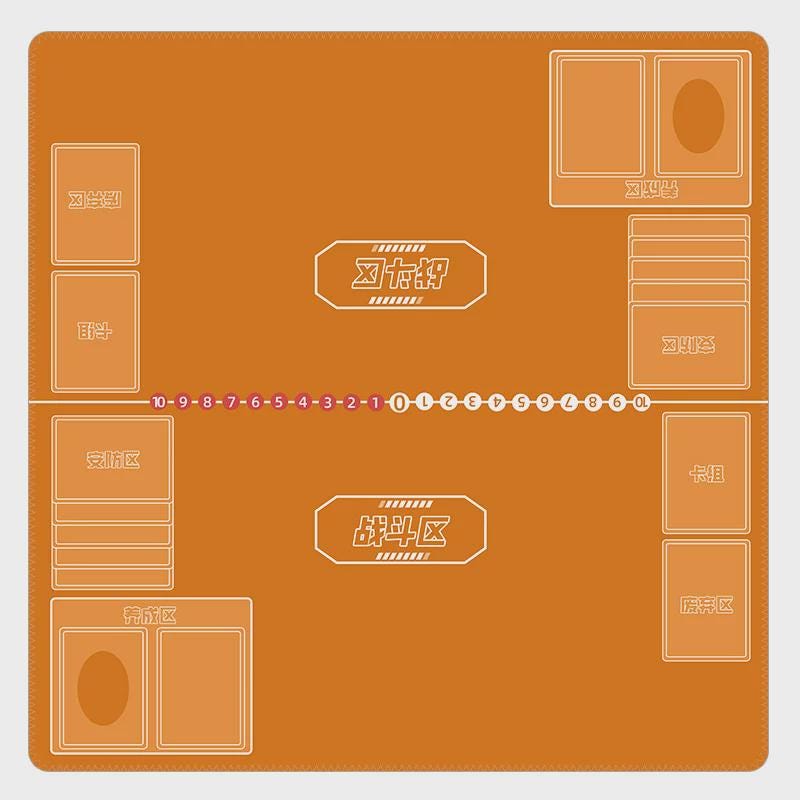 Black Two-Player Digimon Playmat
