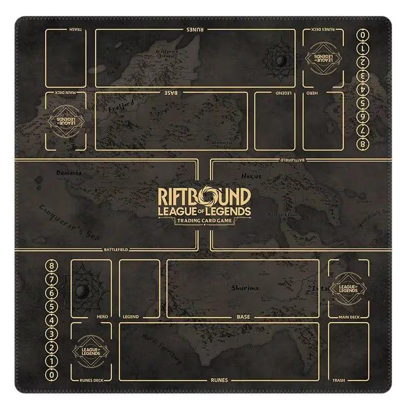 Riftbound-Spielfeldmatte für zwei Spieler