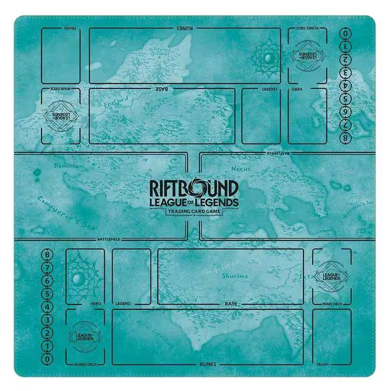 Riftbound-Spielfeldmatte für zwei Spieler