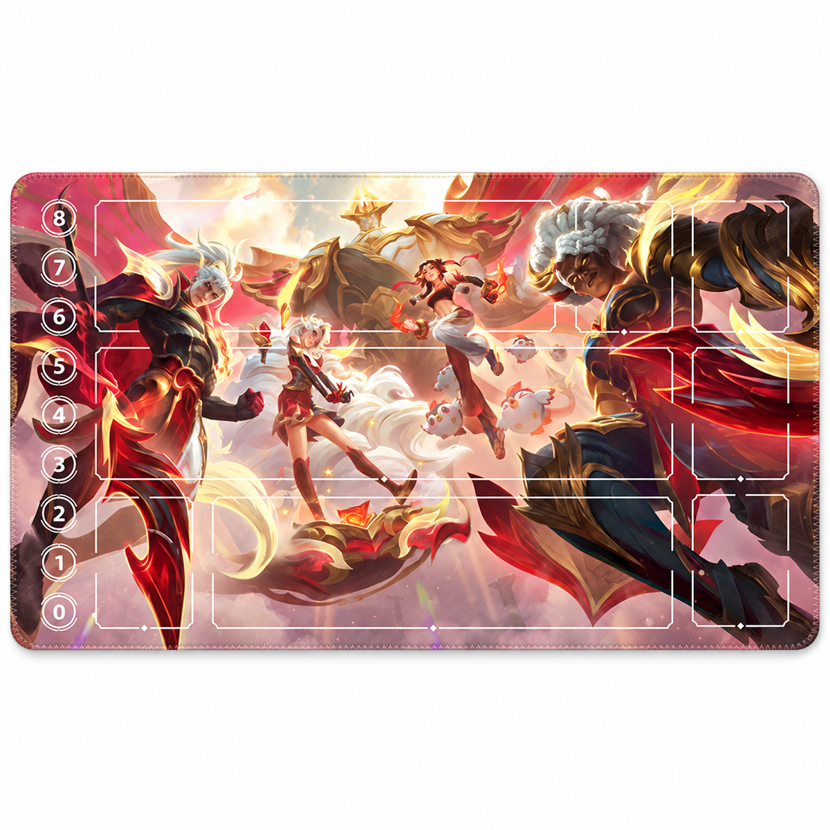 Mythmaker Riftbound TCG playmat — full mat